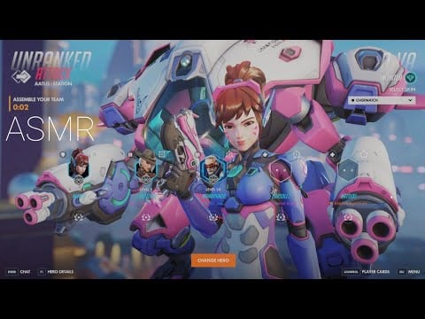 ASMR Overwatch 2 it's been a while ♡ (keyboard sounds & mouth sounds)