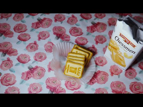 Butter Cookies ASMR EATING SOUNDS