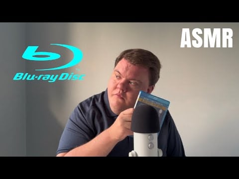 ASMR TAPPING ON LALA LAND BLU RAY + DISC RATTLING 