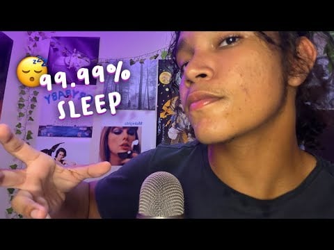 ASMR FAST AND AGGRESSIVE MOUTH SOUNDS + SOFT TALKING, INAUDIBLE WHISPERS 🎨 (100% SLEEP)