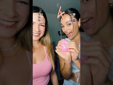 Neue Würfel Challenge w my lovely HELEN #asmr #emojichallenge #asmrsounds