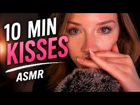 10 mins of kissing you ASMR 