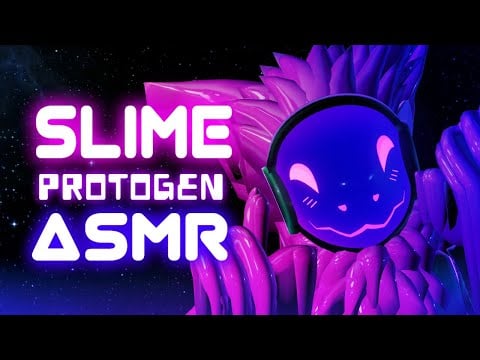 [Furry ASMR] Alien Slime Protogen Heals you With His Slime 🩷🎃👻[Slime sounds] [Halloween]