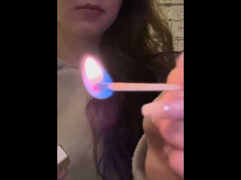 ASMR - Matches 🔥#asmr #asmrnotalking