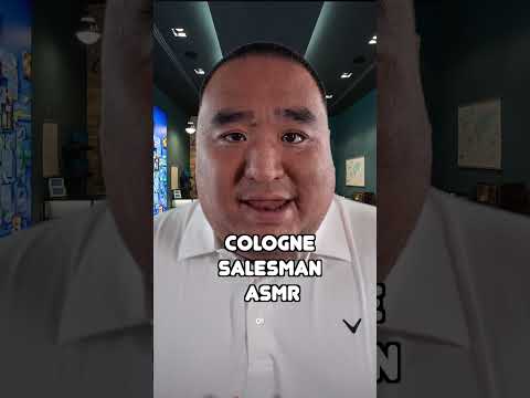 Super Tingly Cologne Salesman - NICEST ASMR Roleplay for sleep