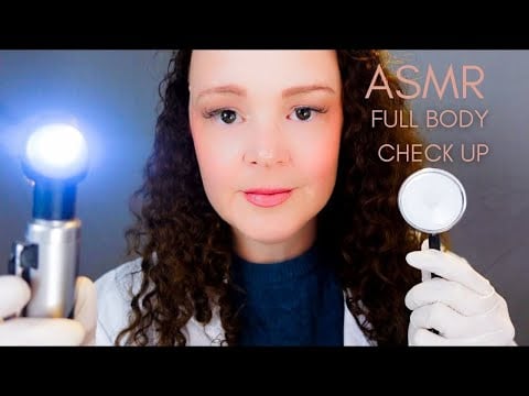 ASMR The MOST RELAXING Full Body Checkup | Soft Spoken, Personal Attention