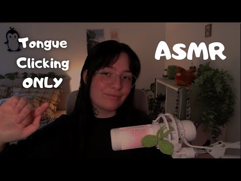 ASMR Tongue Clicking Heaven | No Talking | for sleep, study, relaxation