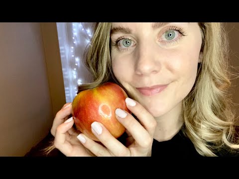 ASMR Fruit Tapping | Whispering the Fruit of the Spirit | Christian ASMR (no eating)