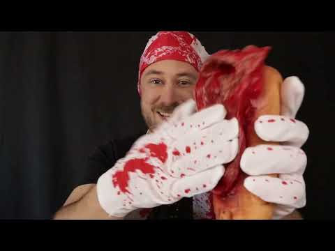 Butcher Chef is Prepping You 🦴 ASMR Halloween Roleplay 🎃👻