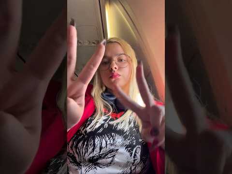 ASMR NO AVIÃO ✈️