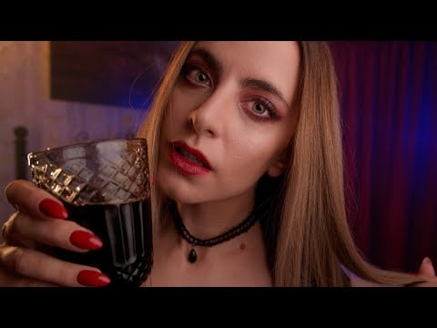 ASMR Vegan Vampire Converts You 🍷🦇