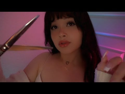 ASMR Men’s Haircut and Shave 💇‍♂️ Roleplay (shaving cream, scissors, razor)