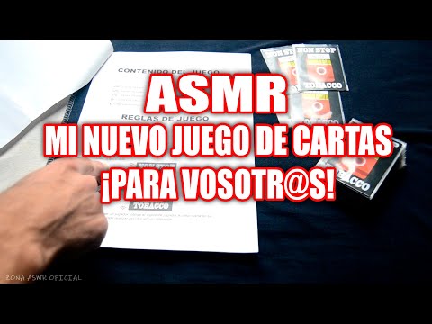 ASMR | ¡Mi nuevo PROTOTIPO para VOSOTR@S! 🎁🎲🃏