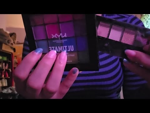lofi roleplay doing your makeup (actual screen touching, no talking)