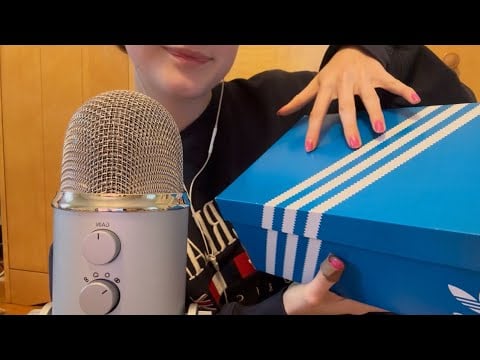 ASMR Adidas Shoe Unboxing 👟