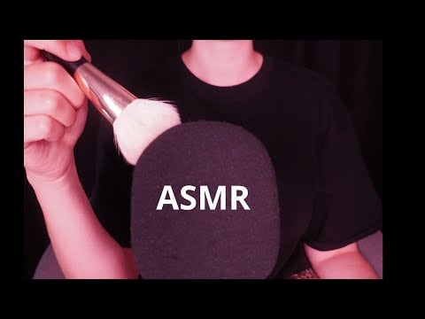 ASMR | Mic Brushing With Echo (No Talking)