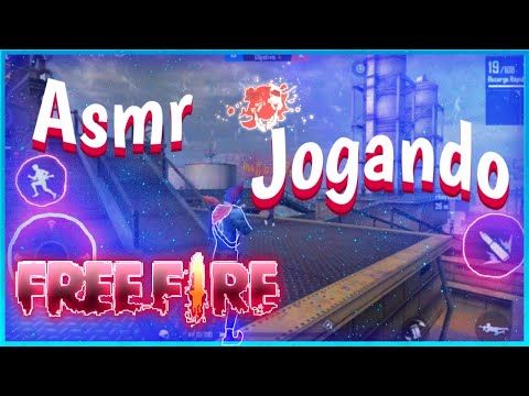 ASMR JOGANDO FREE FIRE E SONS DE BOCA (ULTRA SENSAÇÃO)