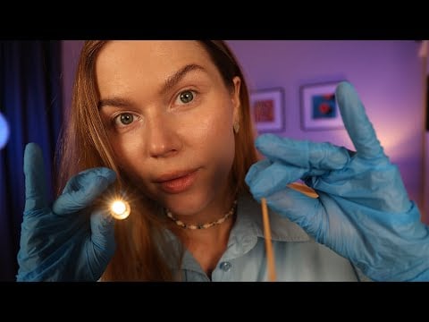 ASMR Face Examination & Relaxing Face Massage ✨ Personal Attention for Sleep & Tingles