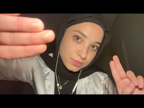 ASMR Hypnotizing you to fall asleep with mouth sounds & hand movements (NEW MIC)⚠️💤
