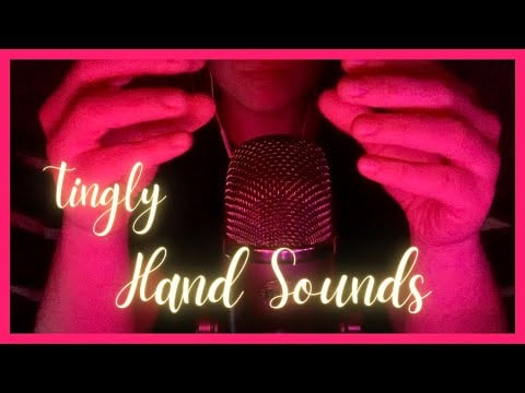 ASMR - TINGLY HAND SOUNDS 👋( NO TALKING, Hand movements, Visual Triggers, Tingles)