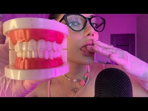 Brush Your Teeth with My Spit Painting 🪥 Personal Attention for Sleep 😴 ASMR