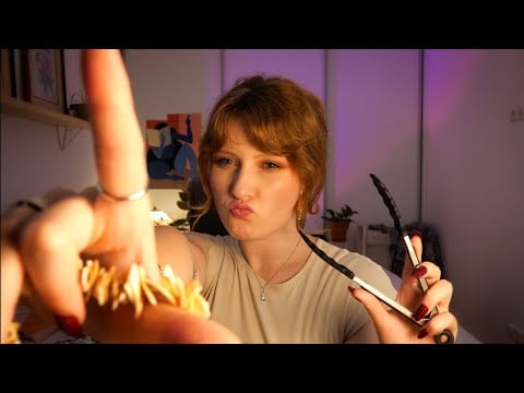 ASMR | Chaotic Popular Girl cleanses your energy 🧿🌖📿