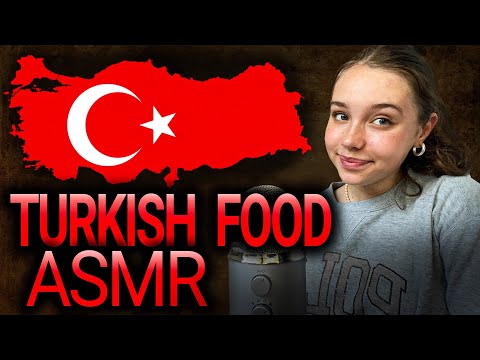 ASMR | Whispering in Turkish/ en Türkçe! 🇹🇷 Food / Yemek Edition 😋