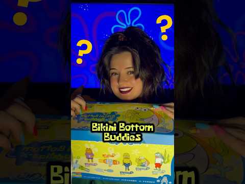 Bikini Bottom Buddies ASMR unboxing! The last set from this box! Which one is your favorite so far?