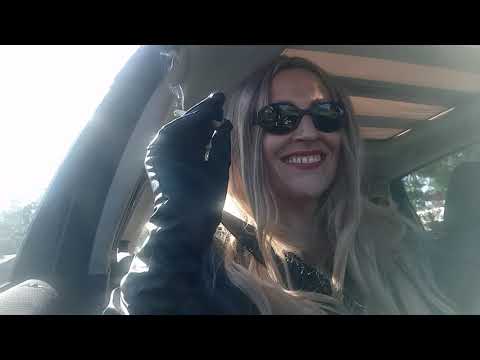 @asmrserafina4095 Driving in Black Leather on a Fabulous Day