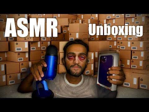 ASMR Unboxing My New Mic & Phone