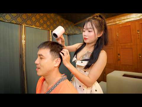 ASMR 🔥 The AMAZING Care I Got at a Vietnamese Massage Barbershop