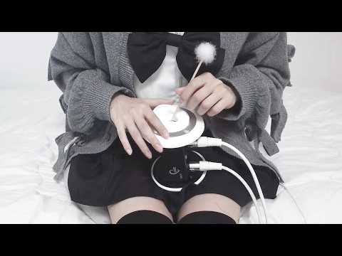 【ASMR】脳がゾクゾクする🧠右から左へ貫通する耳かき👂（レース手袋。竹耳かき。光る耳かきなど。）