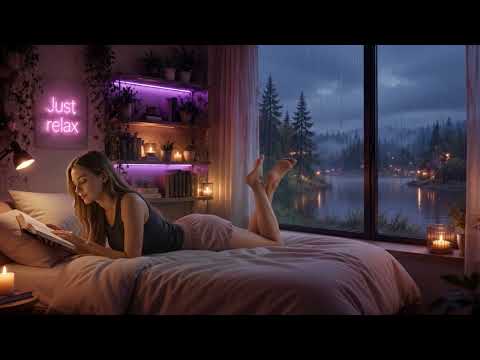 Just You, a Book and the Rain 🌧️ Cozy Lofi for Peaceful Nights
