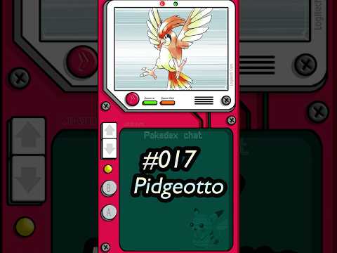 Relaxing Pokedex | Pidgeotto 🐦 #asmr #shorts #asmrvideos #asmrsounds #pokemon