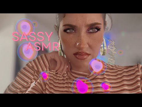 SASSY girl does your brows ~ ASMR