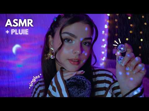 ASMR - JE FAIS FRISSONNER TON INSOMNIE (+ pluie 🌧️)