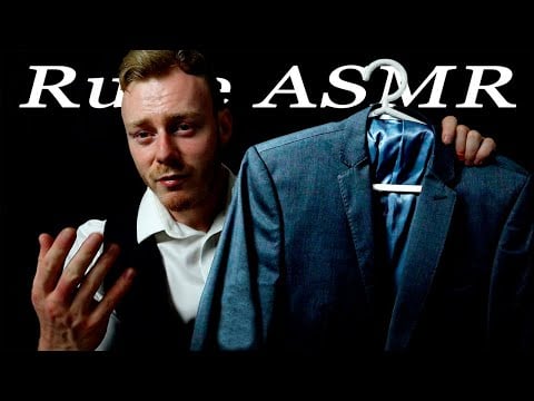 Very Rude Tailor - Exclusive Botique | ASMR - Measuring - Fabric Sounds