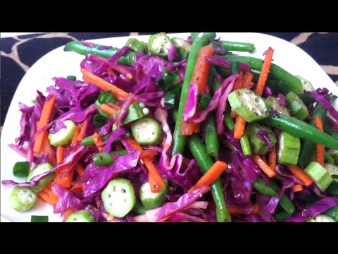 FAST FOOD: Spicy Asian Veggie Stir Fry with Garlic Chili Sauce!