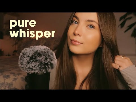 ASMR Pure Clicky Whispering for Sleep ⭐️ Storytime Ramble