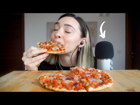 PIZZA MUKBANG E DOLCI SUSSURRI | ASMR