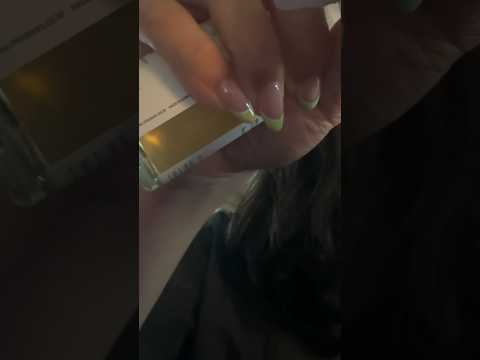 ASMR box tapping 💅 (short version) #asmr #tapping #fastandaggressive