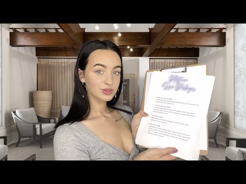 [ASMR] Spa Treatment Selection RP