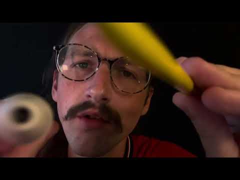 ASMR Adjusting Your Face with Stipples (Intense Camera Tapping) (2 Minute Version)