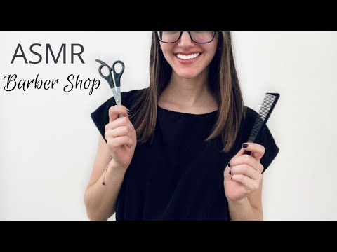 ASMR Barber Shop Roleplay 💈l Men's Haircut & Shave