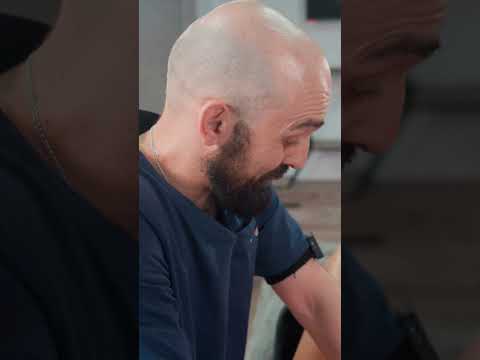 Deep core massage + cracking | chiropractor transforms Christina #shorts