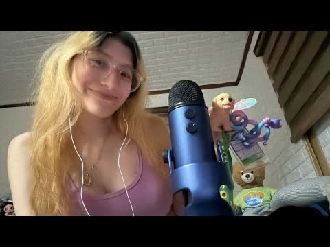 ASMR | Late Night Whisper Ramble + Random Show And Tell 💝🧸