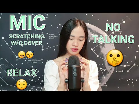 Mic Scratching Without Cover (No Talking) ASMR