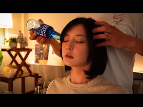 ASMR ハールワッサー式ヘッドマッサージ (寝ながら聞ける) 