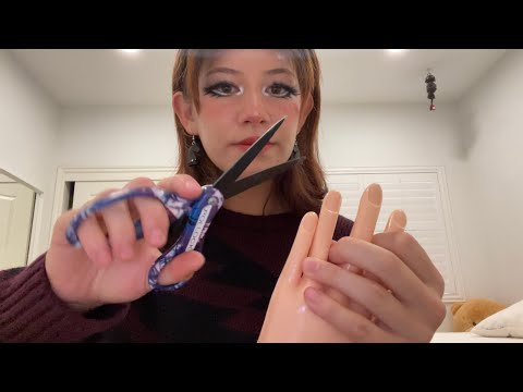 unprofessional manicure roleplay (asmr)