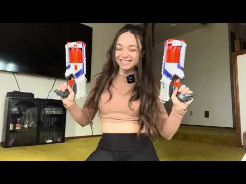 ASMR My New Nerf Guns Tapping & Whispering You Into a Deep Sleep & Heavy Relaxation